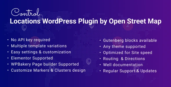 Control Locations – WordPress Map Finder Plugin for Store Locator & Service Center
