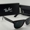 Lunettes de soleil noires classiques – Style intemporel et confort visuel