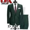 Costume Homme Vert Élégant – Style Moderne et Distingué