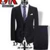 Costume Homme Noir Classique – Élégance Moderne et Professionnelle