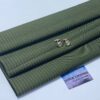 Tissu costume premium vert rayé – Coupon 3 mètres pour confection élégante