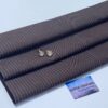 Tissu costume premium gris rayé – Coupon 3 mètres pour confection élégante