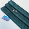 Tissu costume premium vert brillant – Coupon 3 mètres pour confection élégante