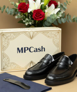 Chaussures homme élégantes en cuir noir – Style classique et professionnel