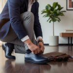 Chaussure Homme Classique Noir – Style Premium Élégant