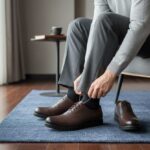 Chaussure Homme Marron Classique – Élégance Premium à Lacets