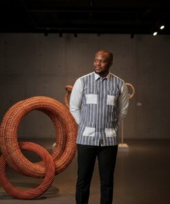 Chemise homme élégante style africain moderne – design raffiné et couture premium