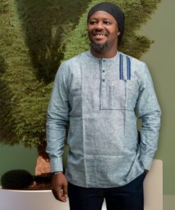 Chemise Homme Élégance Africaine – Style Moderne Chic