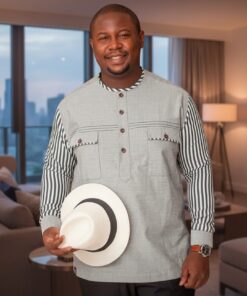Tenue Homme Prestige – Style Africain Moderne Élégant Design distingué et intemporel