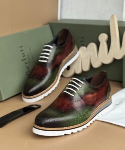 Chaussures Homme Luxe Multicolore – Style Élégance Premium