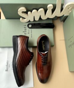 Chaussures Homme Luxe Cuir Texturé – Style Élégant Premium