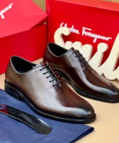 Chaussures Homme Luxe Marron Chocolat – Élégance Classique Premium