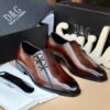 Chaussures Homme Luxe Marron Premium – Style Élégance Classique