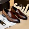 Mocassin Homme Luxe Marron Premium – Style Élégance Classique