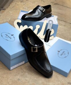 Chaussures Homme Luxe noir Boucle – Élégance Business Premium