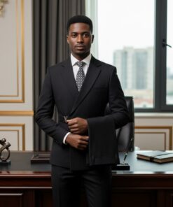 Costume homme élégant beige – style premium moderne