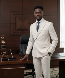 Costume Homme Beige Premium – Élégance et Prestance