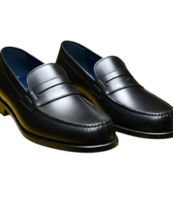 Chaussure Classique Homme – Mocassin Élégant Noir Premium