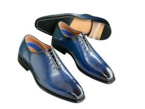 Chaussure Homme Bleu Premium – Élégance Moderne & Style Distinctif