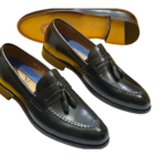 Mocassin Homme Luxe à Pampilles – Élégance Distinctive & Style Premium