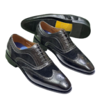 Chaussure Homme Brogue Premium – Élégance Texturée & Style Distinctif