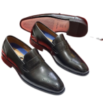 Mocassin Homme Noir Élégant – Style Classique & Finition Premium