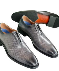 Chaussures Homme Élégantes à Lacets – Finition Texturée Luxe