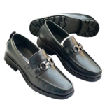 Chaussures Homme Mocassin Luxe – Détail Métallique Premium