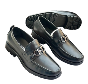 Chaussures Homme Mocassin Luxe – Détail Métallique Premium