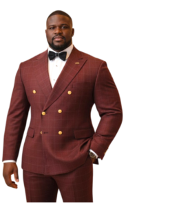 Costume Homme Premium Bordeaux – Édition Signature