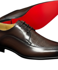 Chaussures homme premium – Élégance luxe & finition crocodile