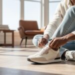 Chaussures Homme Premium Blanc & Beige – Style Élégant & Confort Moderne