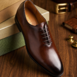 Chaussure Homme Luxe Roberto Cavalli – Élégance Marron Premium