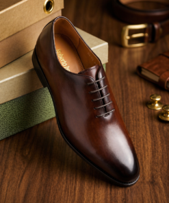 Chaussure Homme Luxe Roberto Cavalli – Élégance Marron Premium