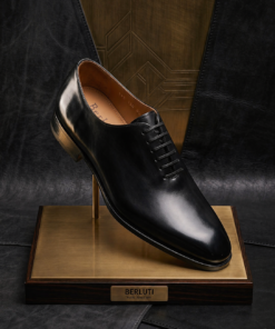 Chaussure Homme Luxe Berluti Paris Noir – Élégance Oxford Premium