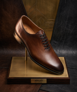 Chaussure Homme Luxe Berluti Paris Marron – Élégance Oxford Premium