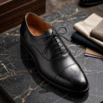 Chaussure Homme Luxe Noir – Oxford Élégance Premium