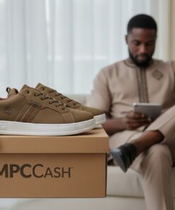 🤎 Sneakers Homme Premium – Marron Élégance & Robustesse