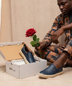 🏷 Chaussure Homme Timberland Slip-On Bleu – Élégance Moderne & Confort Quotidien