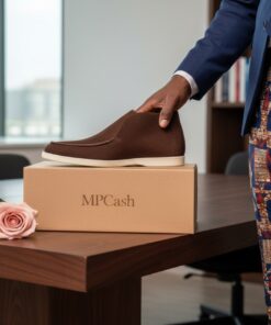 Mocassins Homme Marron Casual – Confort Léger & Style Élégant