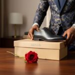 Chaussure Homme Luxe Noir Texturé – Semelle Rouge Premium