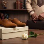 Chaussures Homme Luxe Marron – Derby Élégant Effet Daim
