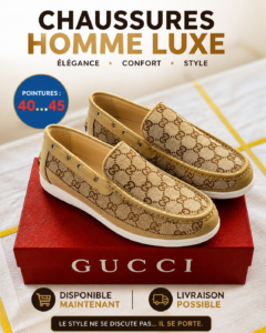 Chaussures Homme Luxe – Mocassins Premium Élégants & Confortables