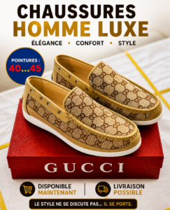 Chaussures Homme Luxe – Mocassins Premium Élégants & Confortables