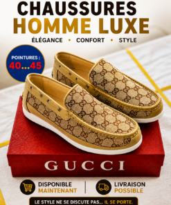 Chaussures Homme Luxe – Mocassins Premium Élégants & Confortables