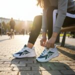 Sneakers Homme Premium Blanc & Bleu – Chaussures Sport Chic Style Grande Marque