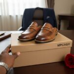 TOM FORD – Mule Homme Croco Luxe Premium Marron