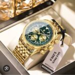 ⌚ MONTRE HOMME LUXE CHRONOGRAPHE — GOLD ÉDITION PREMIUM