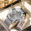 ⌚ MONTRE HOMME CHRONOGRAPHE SILVER — ÉDITION LUXE PREMIUM