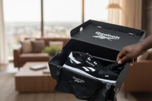 👟 REEBOK HOMME SPORT — ÉDITION BLACK WHITE PREMIUM